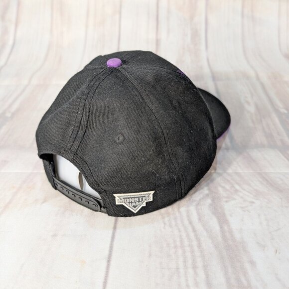 Monster Jam Grave Digger Truck Vintage Embroidered Snapback Hat Cap - Picture 4 of 7